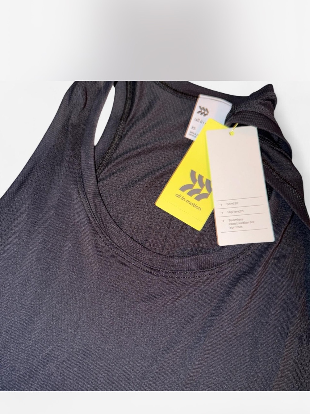 All In Motion XS Racerback Tank- NWT - Picture 4 of 5